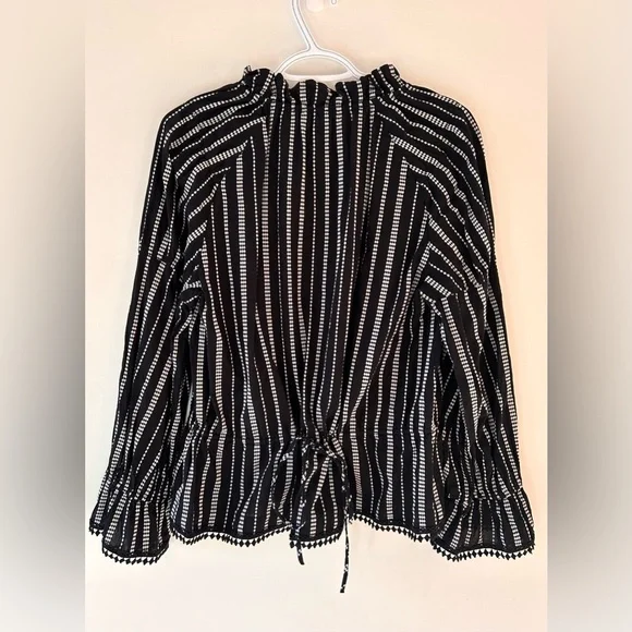 DEREK LAM Calypso Shirt Cotton Blend Blouse - Picture 6 of 10